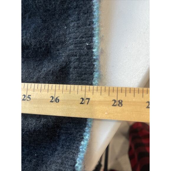 Free People Sz M Wool Blend Cardigan Cottage Core Boho Grandma Oversized Cozy - Picture 15 of 16